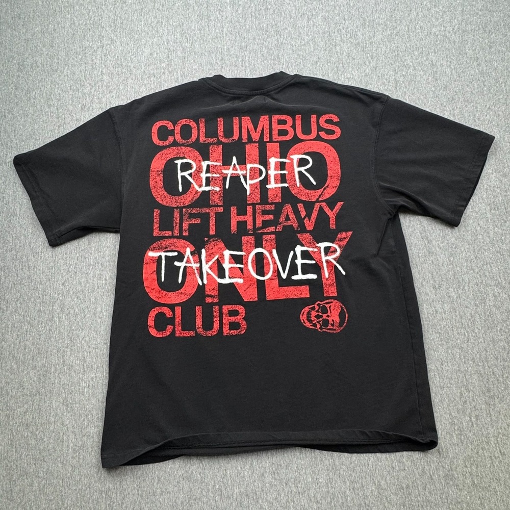 GymReapers Short Sleeve Tshirt Mens Small Columbus Ohio Lifting Gym Training